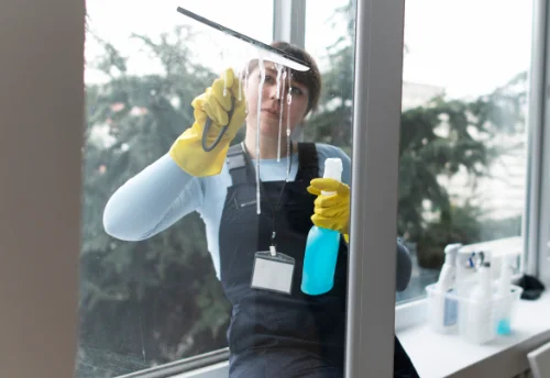 Nettoyage de vitres intérieures et extérieures au Plessis-Gassot